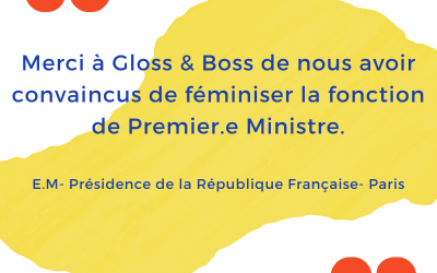 OMG ! Le premier Ministre est une femme